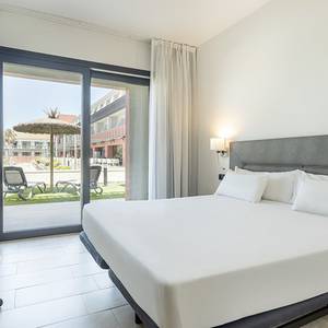 Doppelzimmer mit gartenzugang Hotel ILUNION Calas de Conil Conil de la Frontera